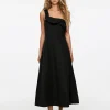 A-Line Taffeta Dress