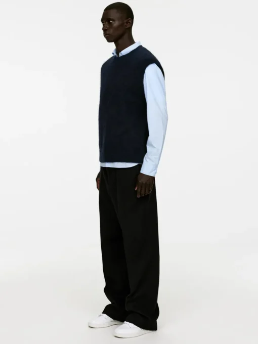 Alpaca-Wool Blend Vest