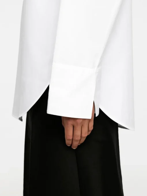 Bib-Front Blouse