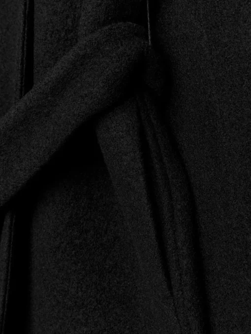 Bouclé Wool Coat