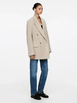Brushed Wool Blazer