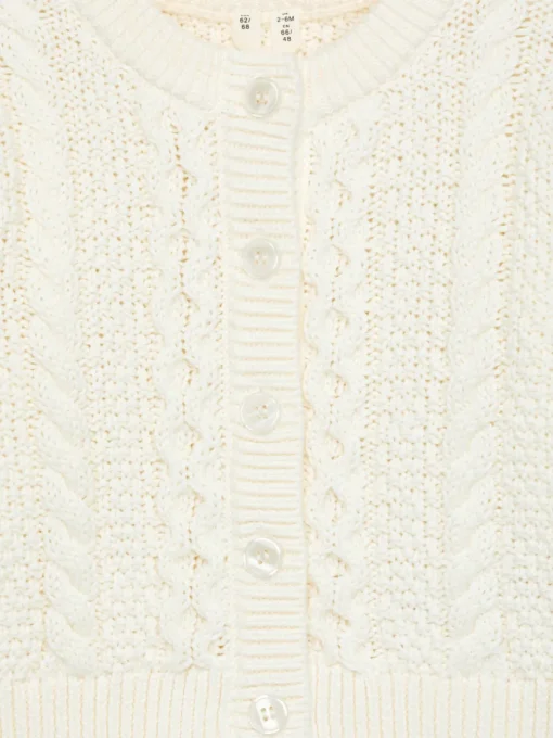 Cable-Knit Cardigan