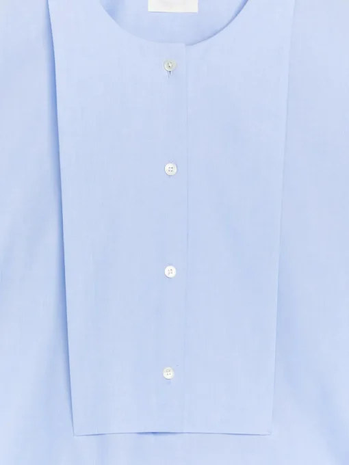 Cotton Bib Blouse