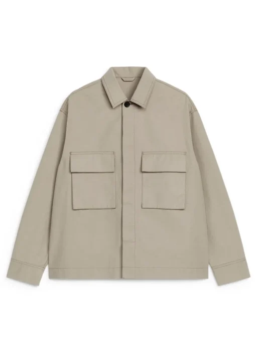 Cotton Canvas Overshirt