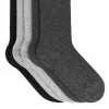Cotton Rib Socks Set Of 5