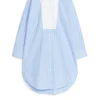 Cotton Tuxedo Dress
