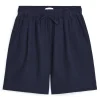 Cotton-Linen Shorts