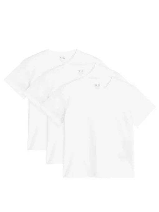 Crew-Neck T-Shirt Set Of 3