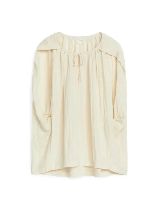 Crinkle Cape Top