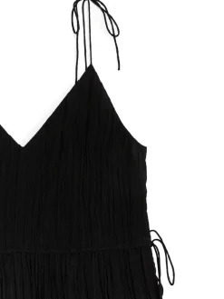 Crinkle Strap Top