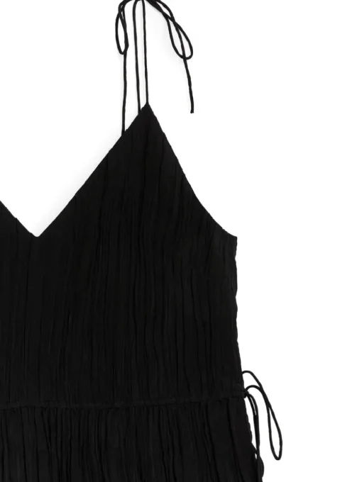 Crinkle Strap Top
