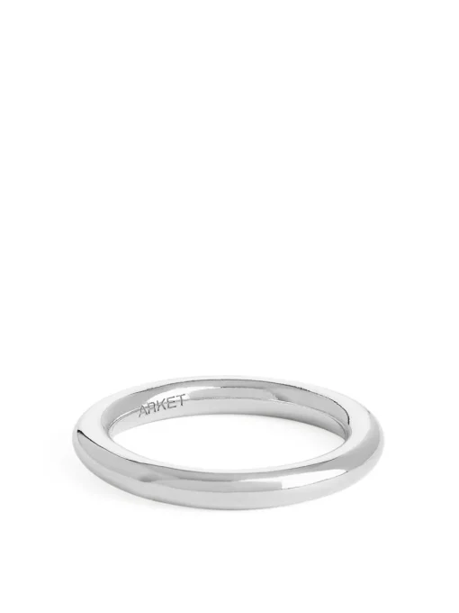 Cylinder Sterling Silver Ring