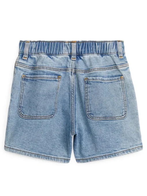 Denim Stretch Shorts