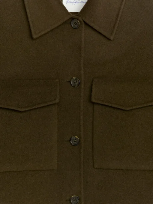Double-Face Wool Overshirt