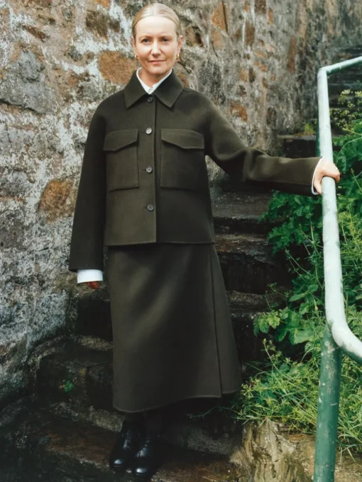 Double-Face Wool Overshirt