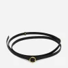 Double-Wrap Leather Belt