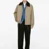 Faux-Fur Collar Jacket