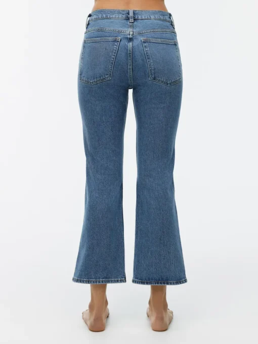 FERN CROPPED Flared Stretch Jeans