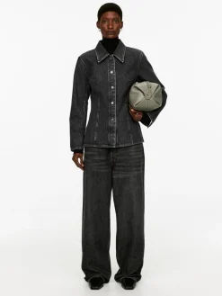 Fitted Denim Shirt