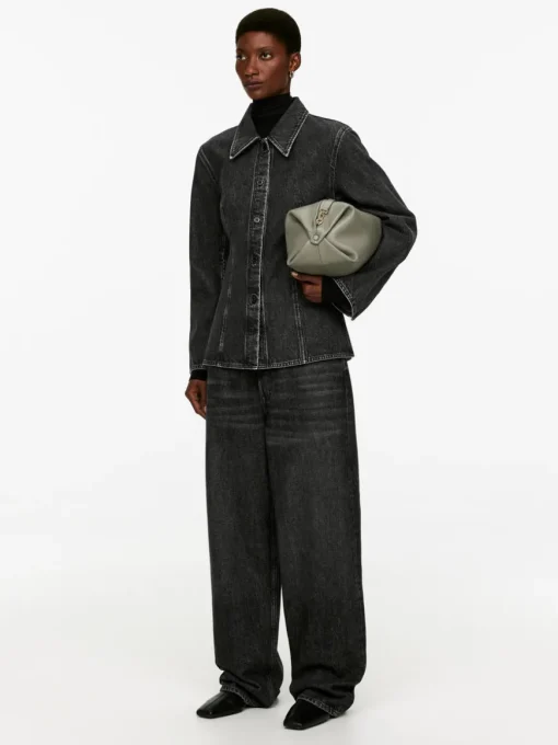 Fitted Denim Shirt