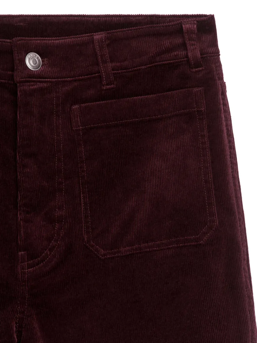 Flared Corduroy Trousers