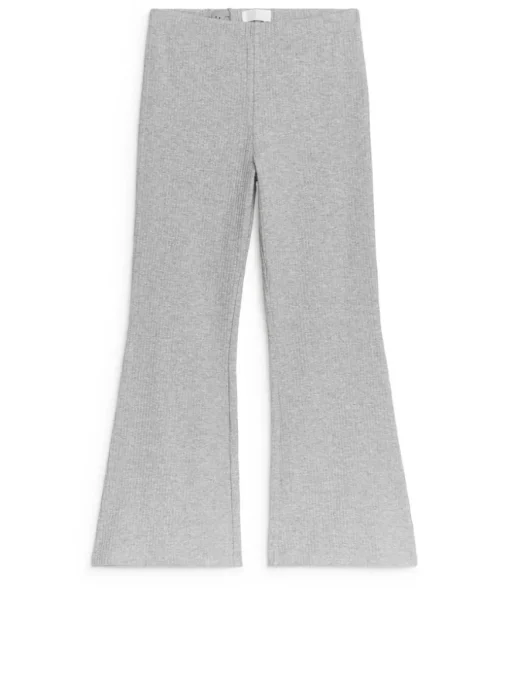 Flared Rib Leggings