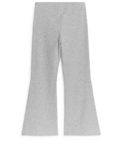 Flared Rib Leggings