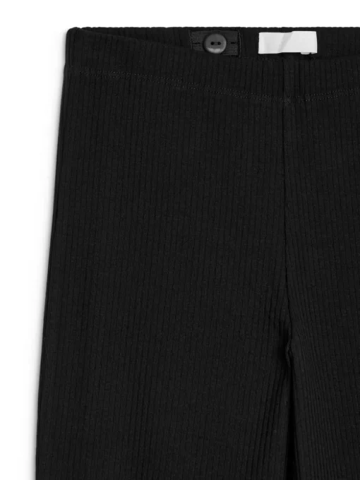 Flared Rib Leggings