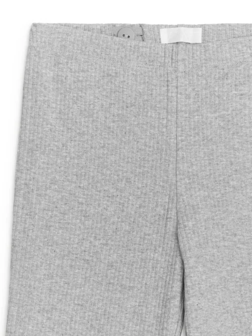 Flared Rib Leggings