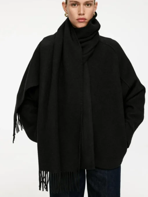 Fringe Scarf Jacket