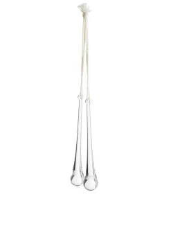 Glass Drops Set Of 2