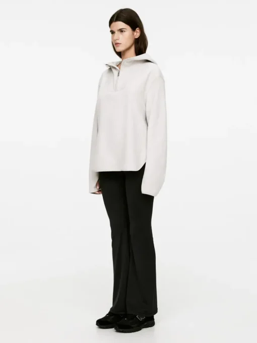 Half-Zip Fleece Hoodie