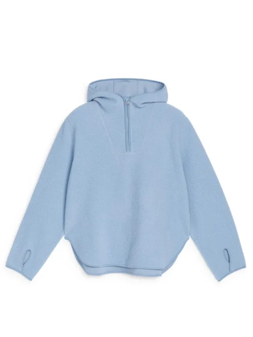 Half-Zip Fleece Hoodie