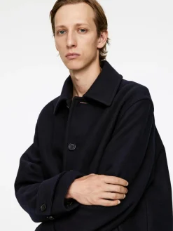 Heavy Melton Coat
