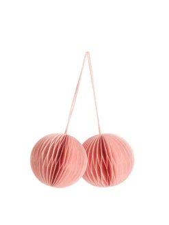 Honeycomb Ornaments Set Of 2
