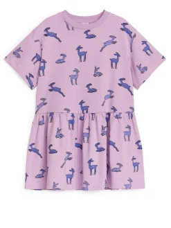 Jersey Frill Dress