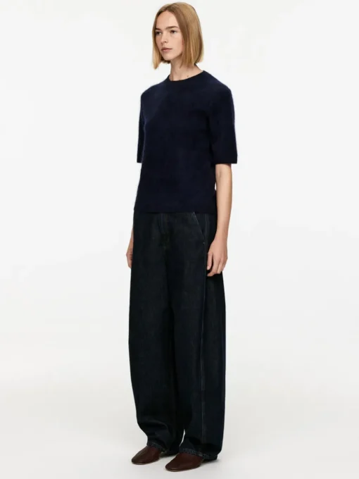 Knitted Wool T-Shirt