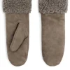 Lined Suede Mittens