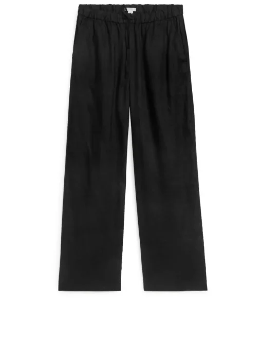 Linen Drawstring Trousers