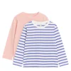 Long-Sleeved T-Shirt Set Of 2