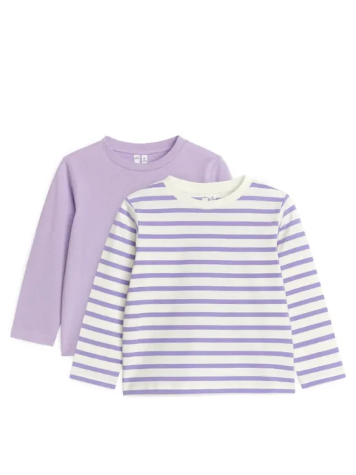 Long-Sleeved T-Shirt Set Of 2