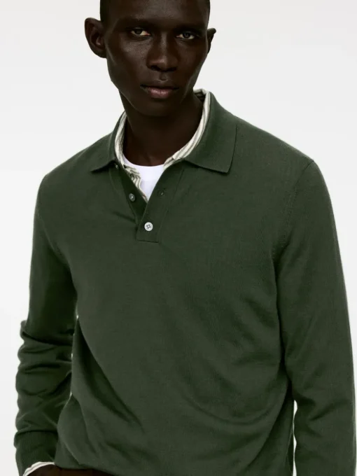 Merino Polo Jumper