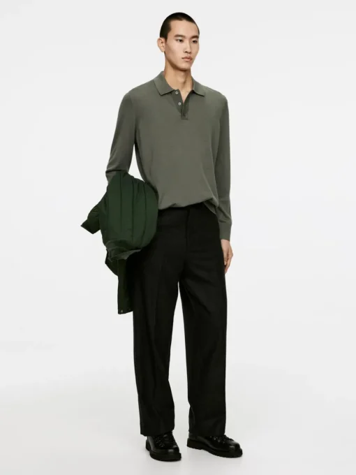Merino Polo Jumper