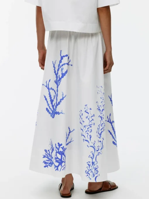 Midi Cotton Skirt