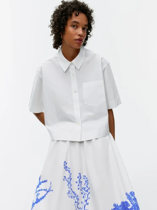 Midi Cotton Skirt