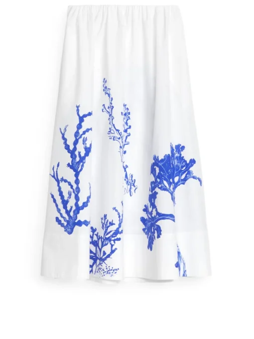 Midi Cotton Skirt
