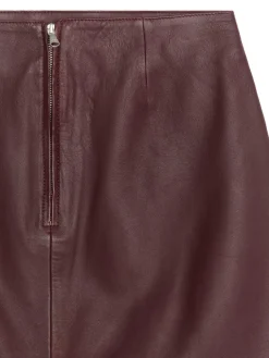 Mini Leather Skirt
