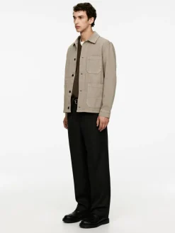 Overdyed Twill Overshirt