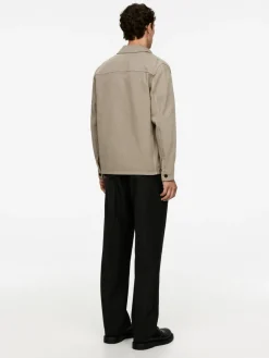 Overdyed Twill Overshirt