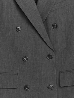 Oversized Double-Breasted Coat